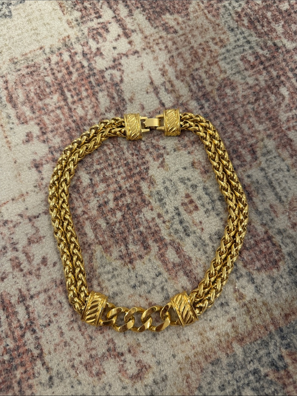 Faux Gold Chain Necklace